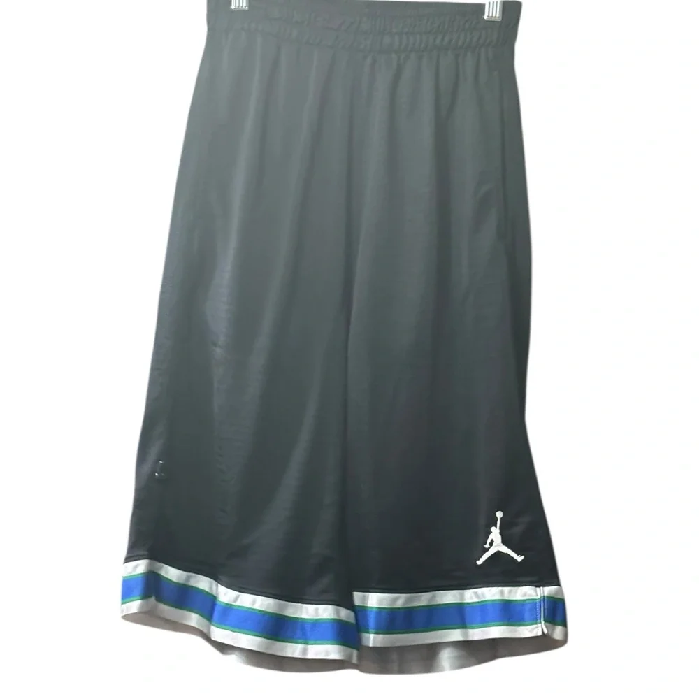 Jordan Black and Blue Midi Skirt Athletic